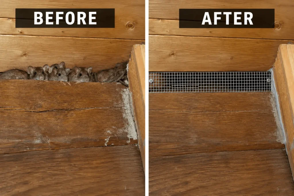 Home 8 pest control tomball tx before and after results